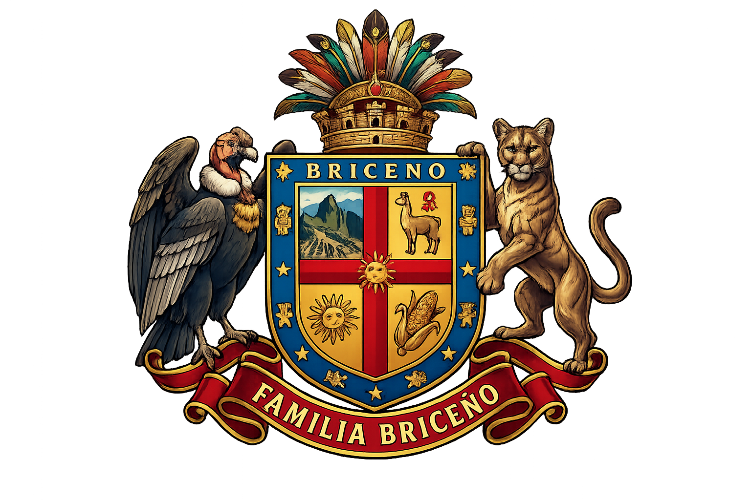 Escudo de Armas - Familia Briceño